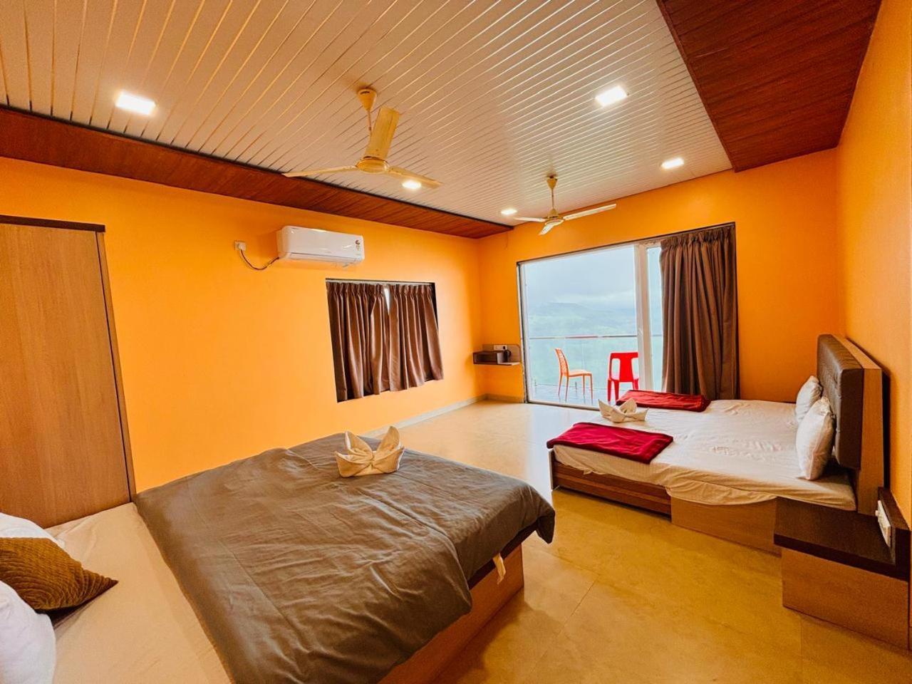 Paramount 3 Ac Bedrooms Hall Garden With Lake View Панчгани Экстерьер фото